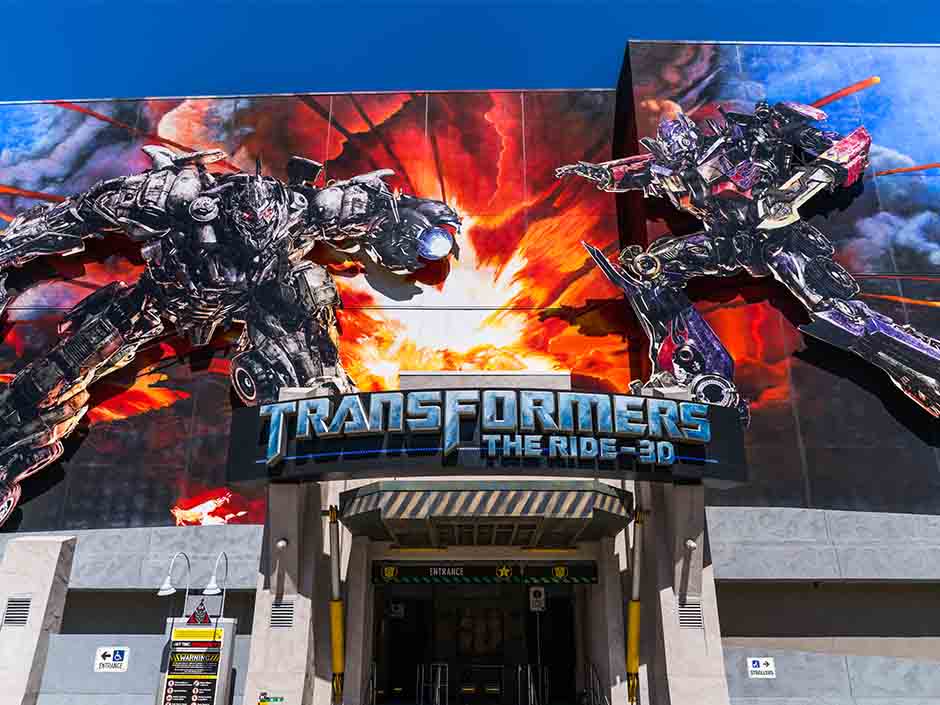 TRANSFORMERS The Ride - 3D at Universal Studios Hollywood