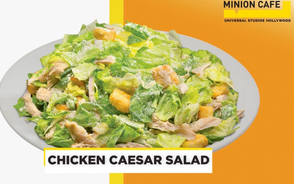 Chicken Ceasar Salad at Minion Cafe