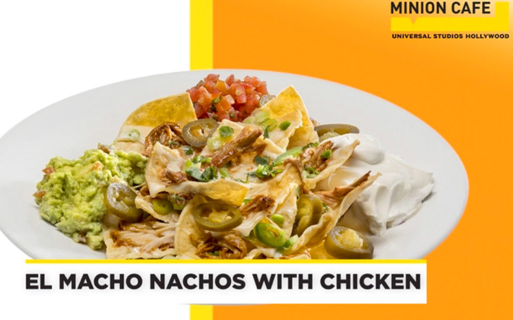 El Macho Nachos with Chicken at Minion Cafe