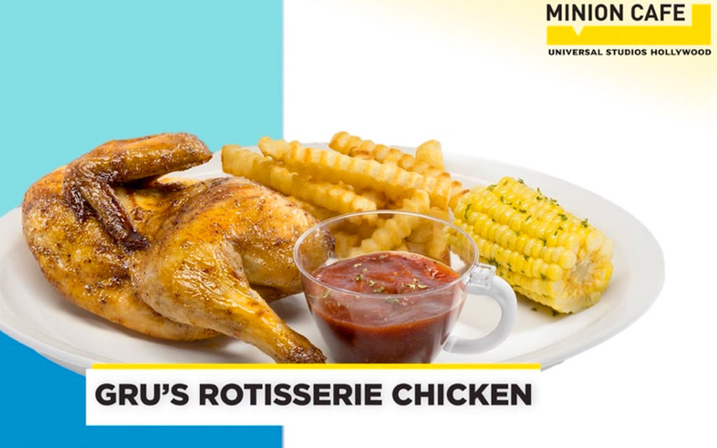 Gru's Rotisserie Chicken at Minion Cafe