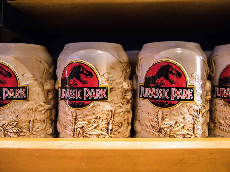 Jurassic Park Logo Mugs