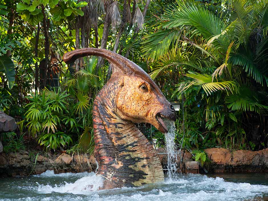 As atrações da Jurassic Park no Islands of Adventure – Orlando do dia