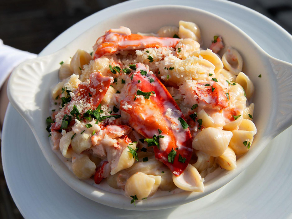 Lombard’s Lobster Mac at Lombard’s Seafood Grille