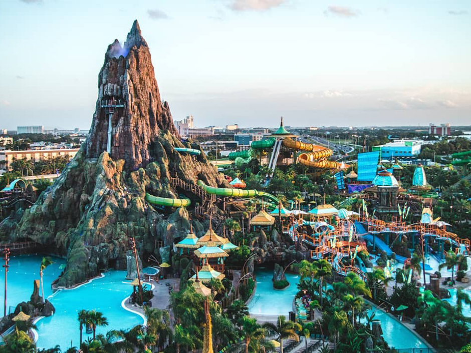 ROTEIRO VOLCANO BAY  VPD ORLANDO 