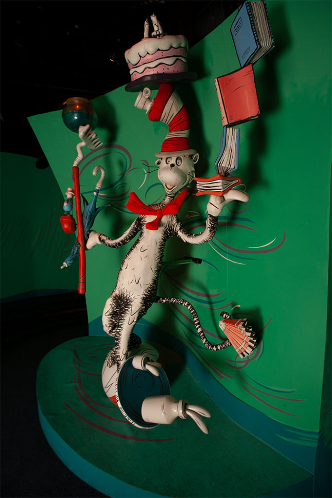 Cat in the Hat inside the attraction
