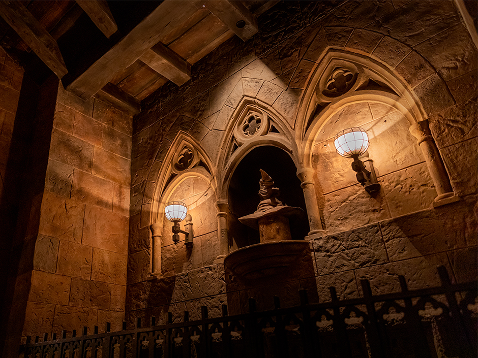 Forbidden Journey” Dungeon Interior Layout – Hogwarts 4D