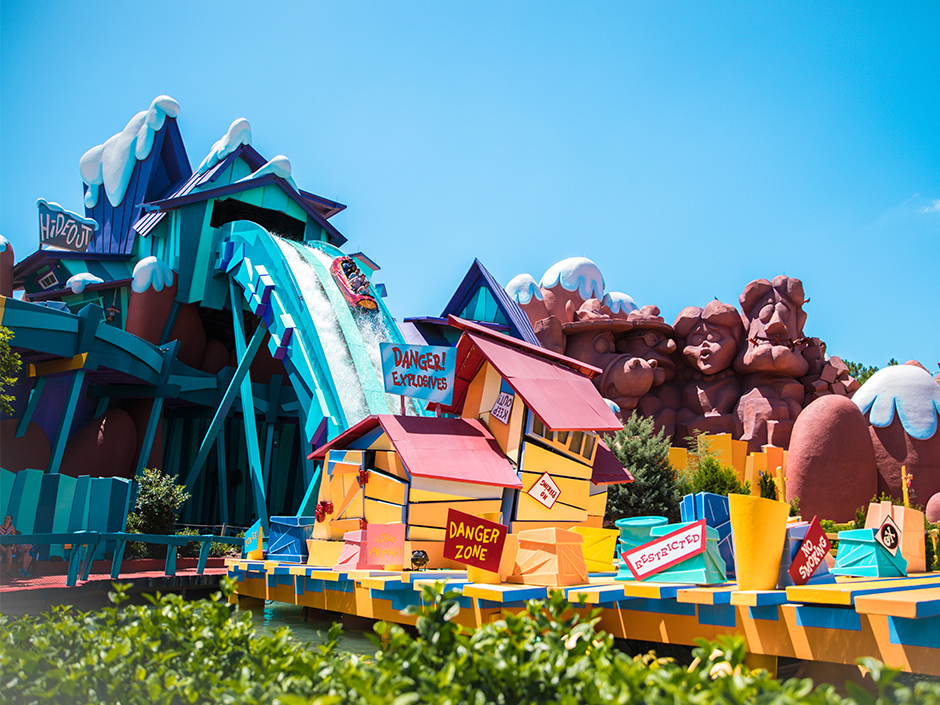 Water Based Ride at Universal Studios Islands of Adventure