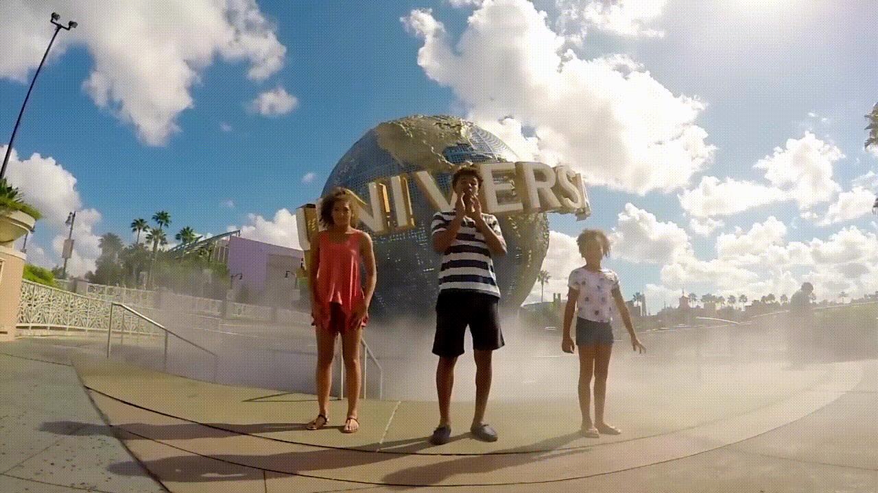 Universal Studios Florida Globe Vacation