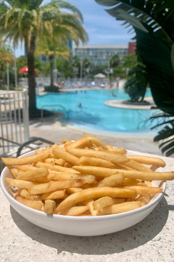 French Fries by the Pool Aventura