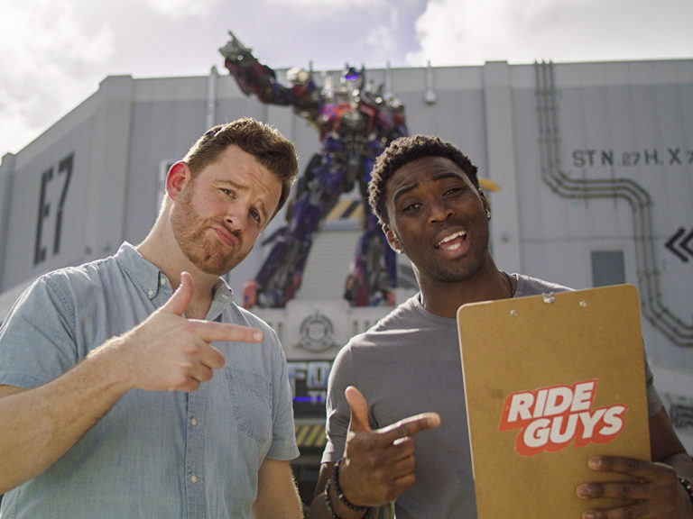 Ride Guys — TRANSFORMERS The Ride3D Discover Universal