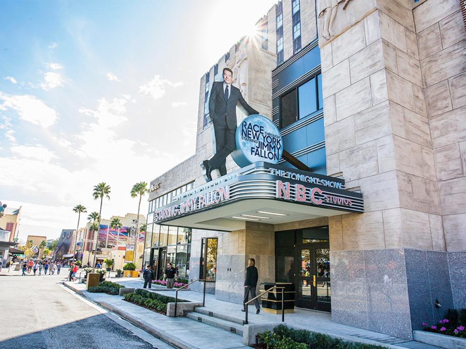 Race- Through New York Starring Jimmy Fallon Building in Universal Studios Florida