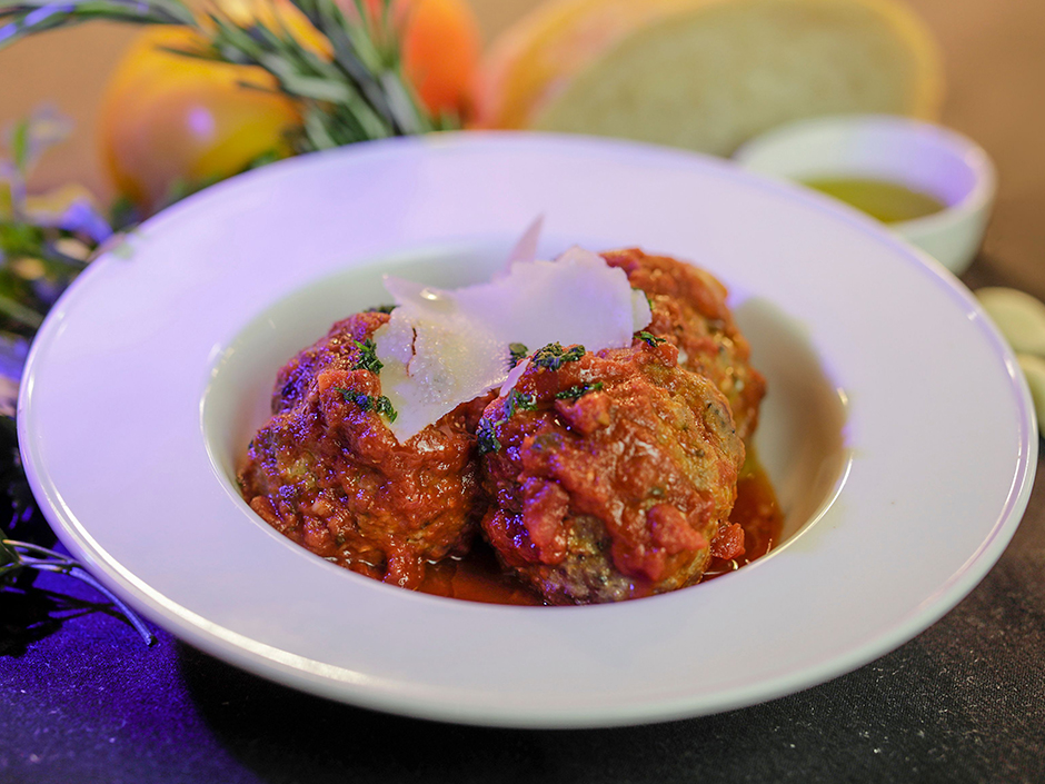The Sciagata Meatball Vivo Italian Kitchen