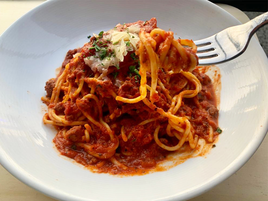 Spaghetti Bolognese Vivo with Fork