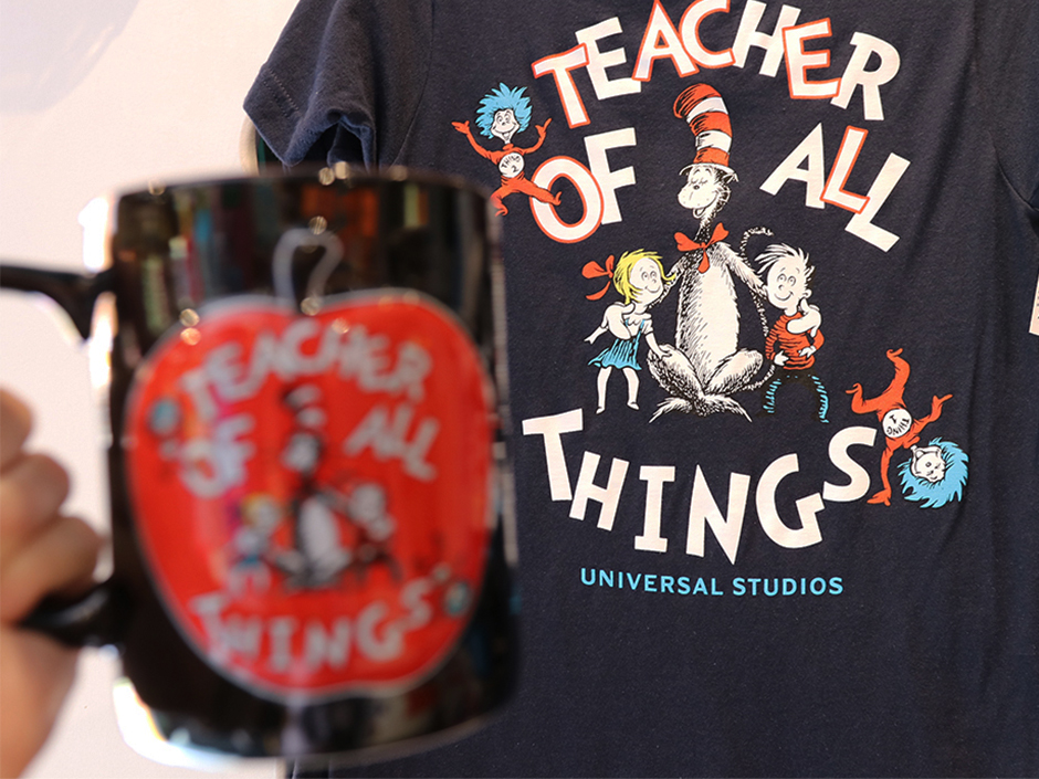Teacher of All Things Tshirt and Mug Seuss Merch