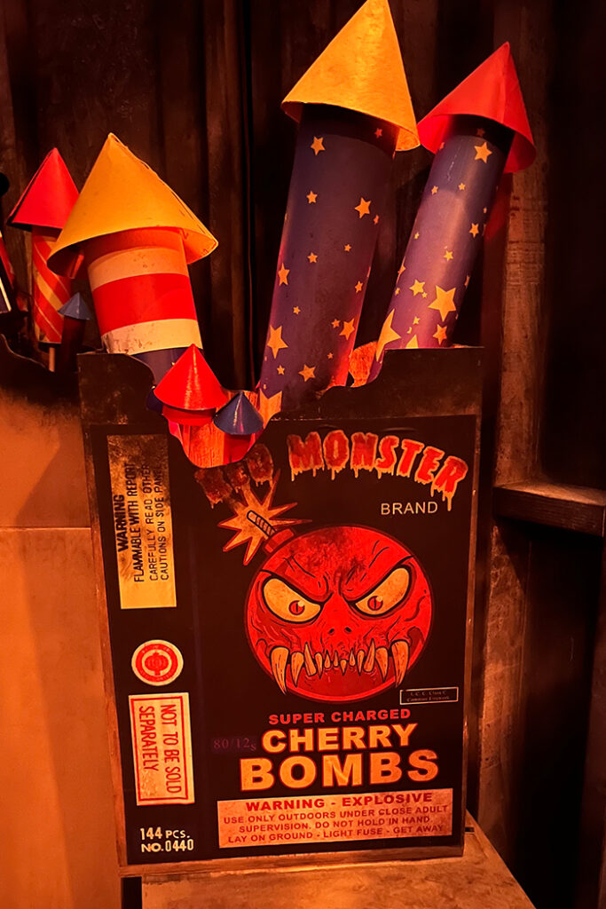 Fireworks branded "Red Monster"