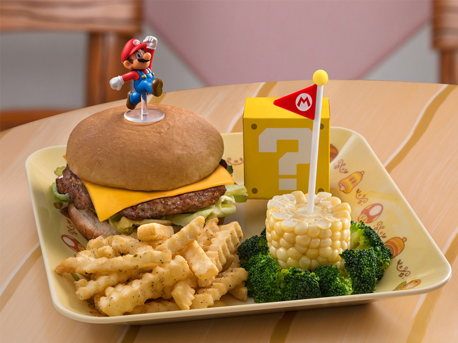 Kids' Meal at Toadstool Cafe in Super Nintendo World.