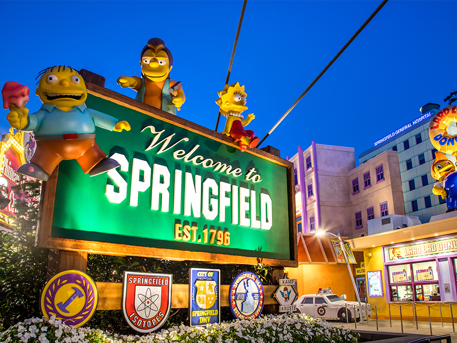 Simpsons Springfield Sign How Accurate Are These 19 Real Life Simpsons Springfield Sign How Accurate Are These 19 Real Life