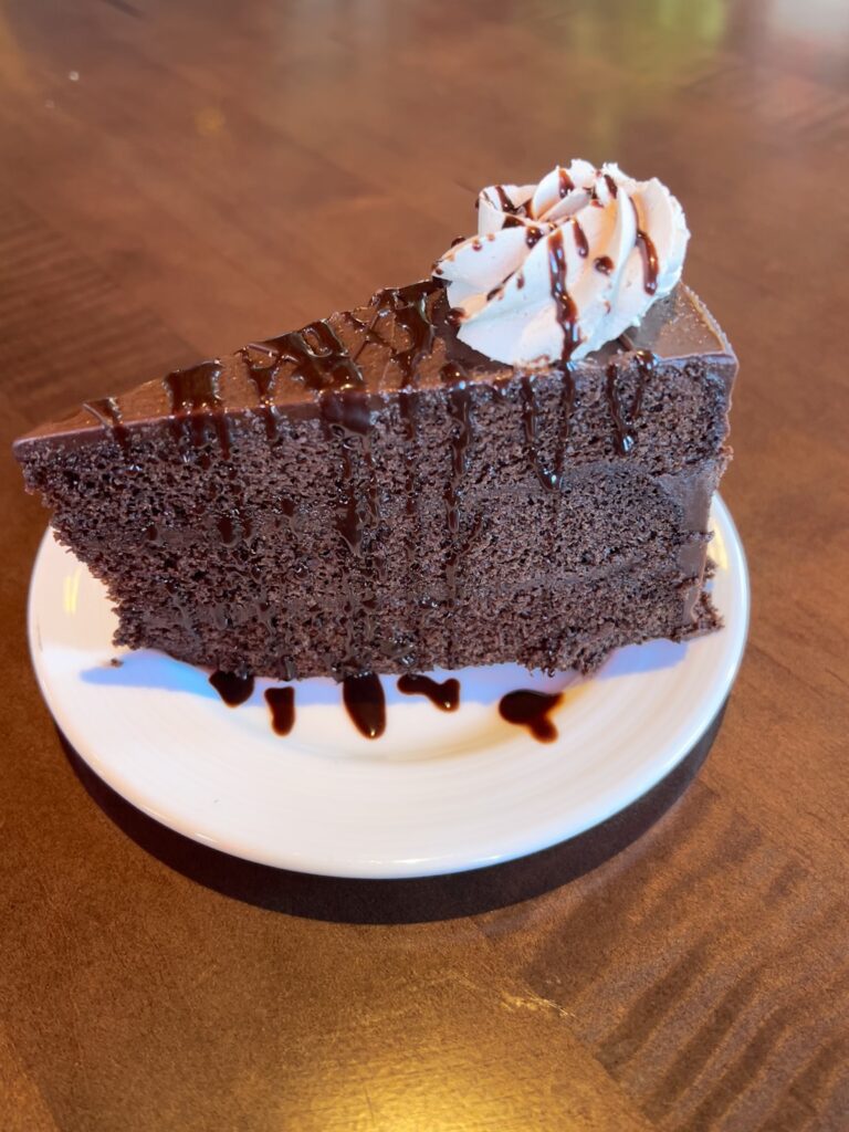 Devil's food chocolate cake.