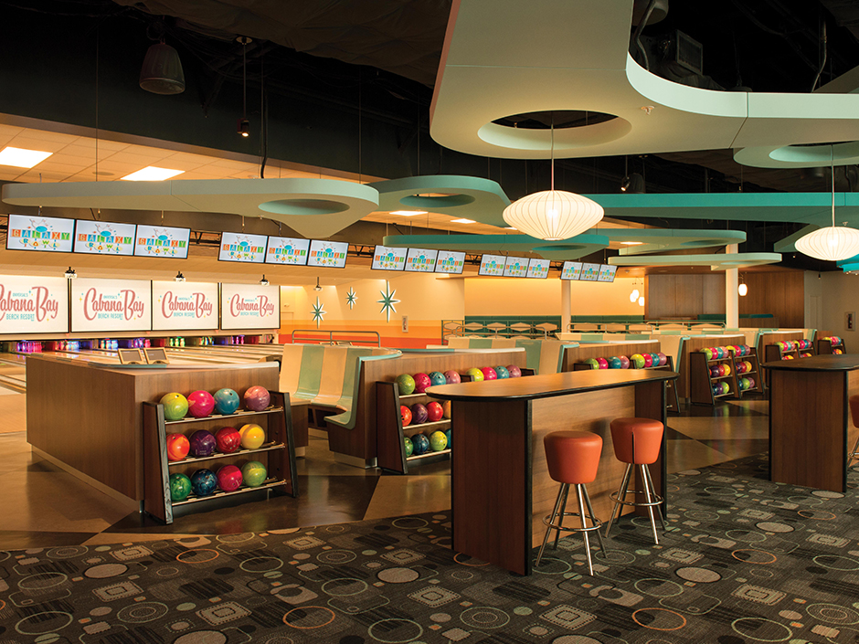 Galaxy Bowl at Cabana Bay Beach Resort.