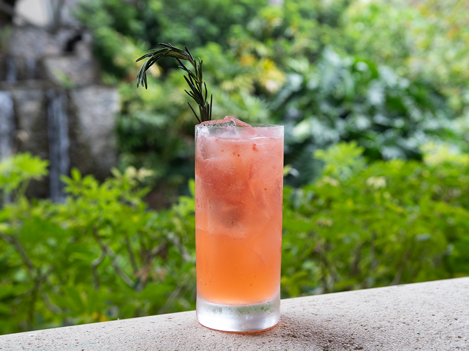Strawberry Fields cocktail at Jake's American Bar