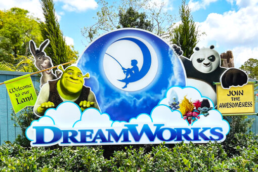 Entrance to DreamWorks Land