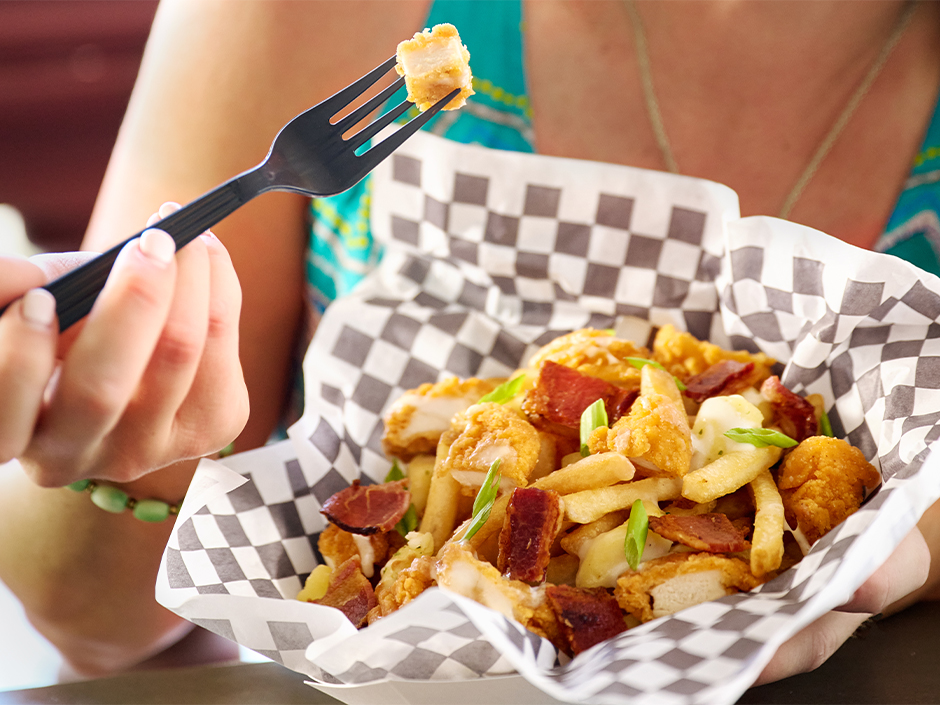 Poutine from Mel's Drive-In