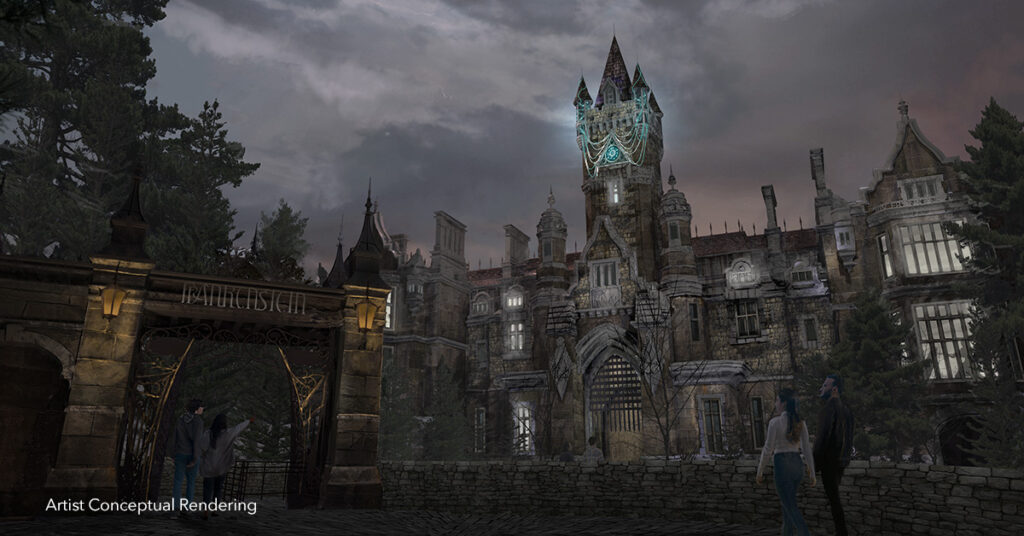 Frankenstein Manor in Dark Universe at Universal Epic Universe