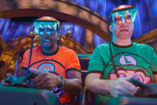 Ride Guys Mike and Dylan on Mario Kart: Bowser's Challenge at Universal Studios Hollywood.