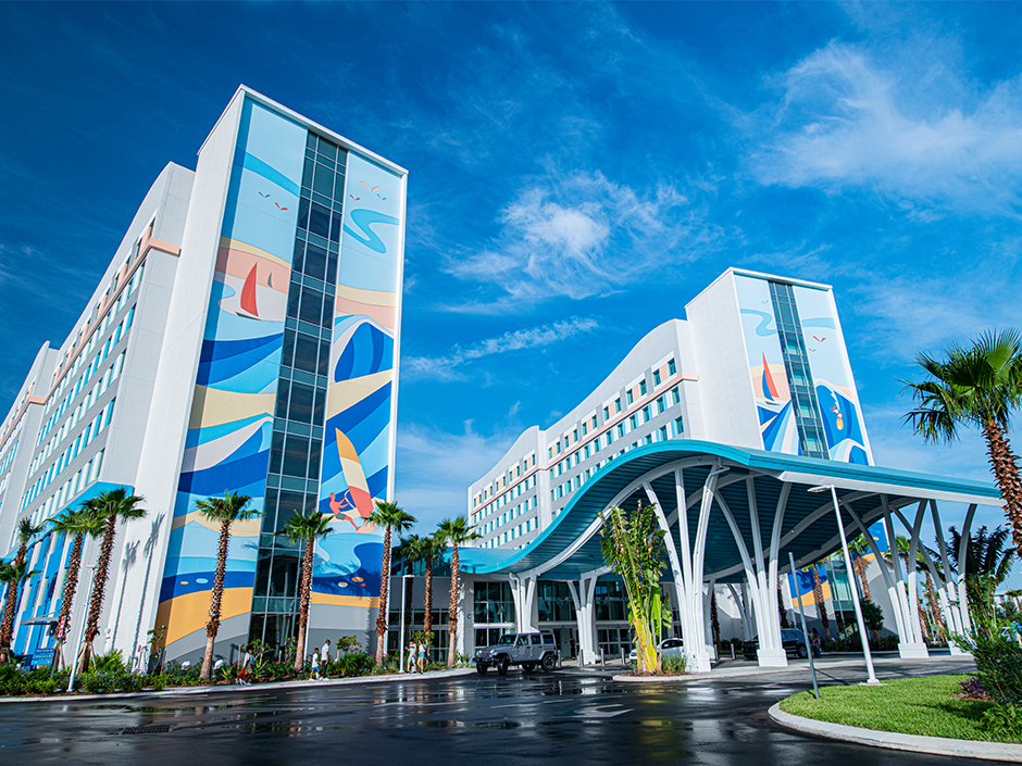 Surfside entrance at Universal