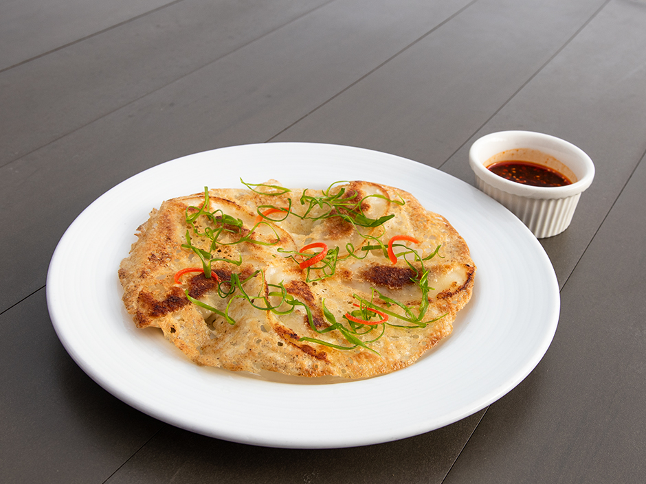 Shrimp Potstickers at Lombard's Seafood Grille in Universal Studios Florida.