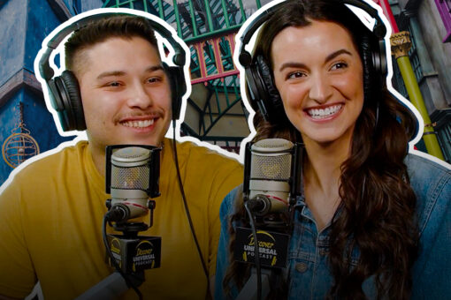 Brian and Cassie learn about Second Generation Interactive Wands on the Discover Universal Podcast