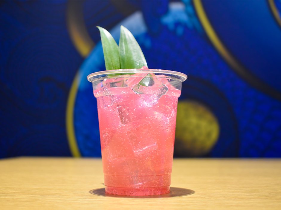 Gleaming Glory drink from the Red Coconut Club