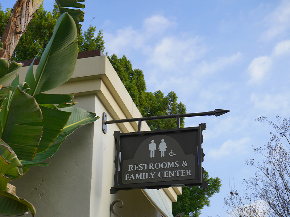Family Center sign at USH