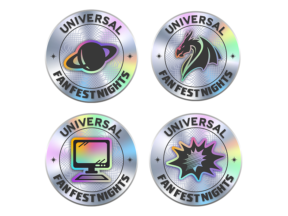Digital tokens guests can unlock during the Universal Fan Fest Nights Digital Medallion Quest