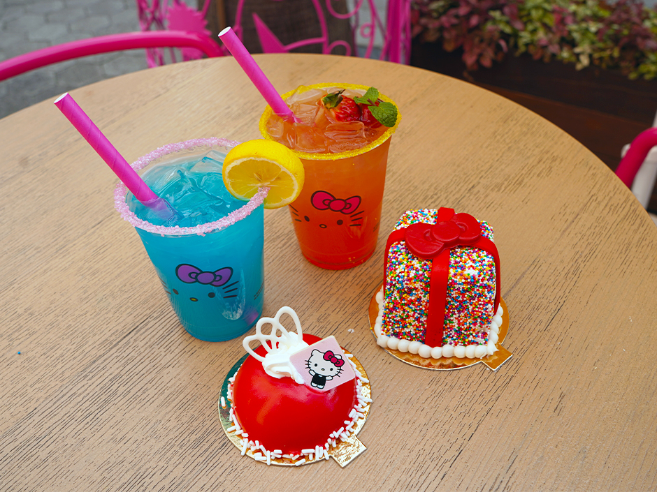 Hello Kitty Cafe treats at Universal CityWalk Hollywood