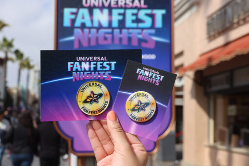 Physical rewards for completing the Universal Fan Fest Nights Digital Medallion Quest