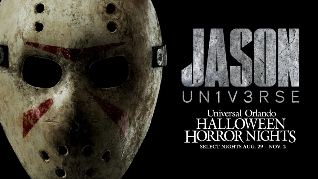 Key art for the Jason Universe haunted house at Universal Halloween Horror Nights