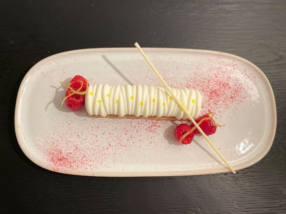 Raspberry Vanilla Bar from Trattoria del Porto