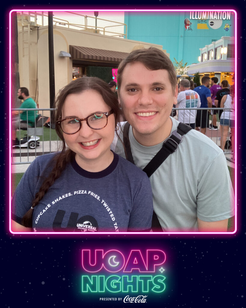 UOAP Nights selfie station photo