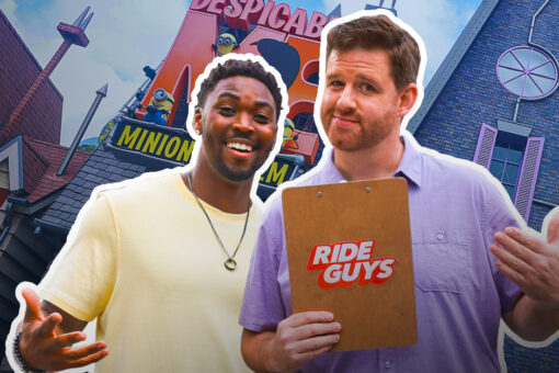 The Ride Guys at Despicable Me Minion Mayhem at USH