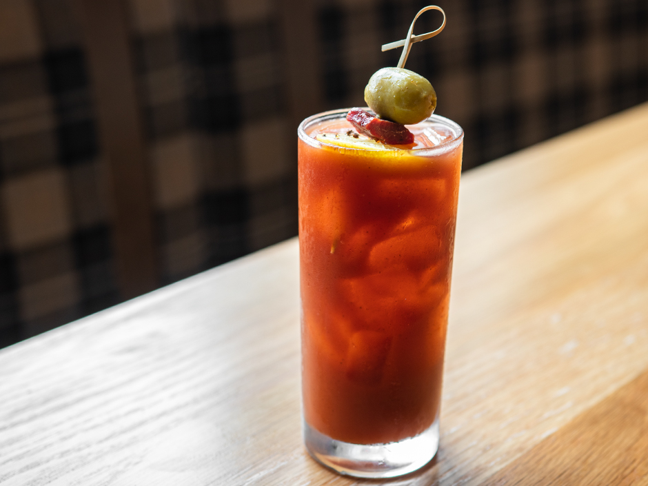 Bigfire American Bloody Mary cocktail at Universal CityWalk.