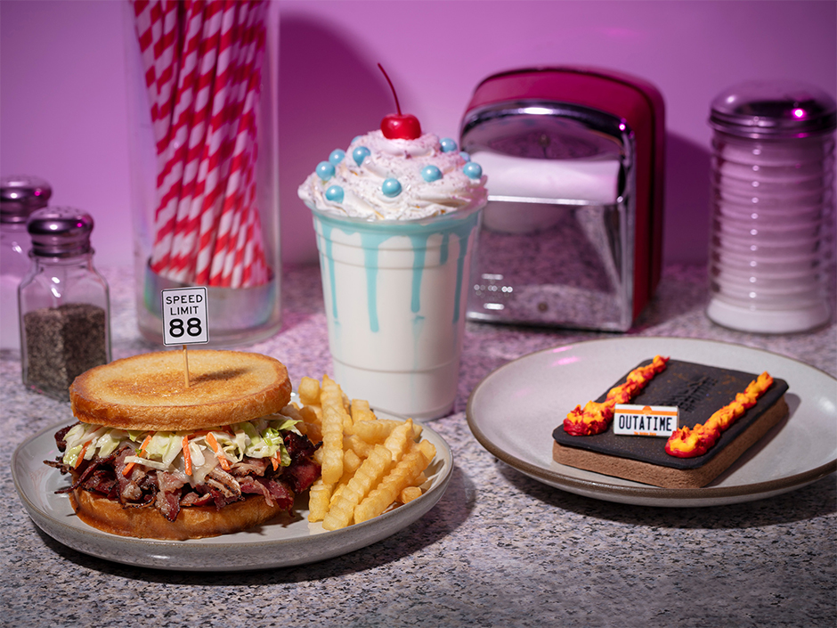 Back to the Future food items at Universal Studios Hollywood