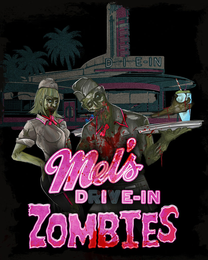 Mel's Drive-in Zombies at Halloween Horror Nights 2025