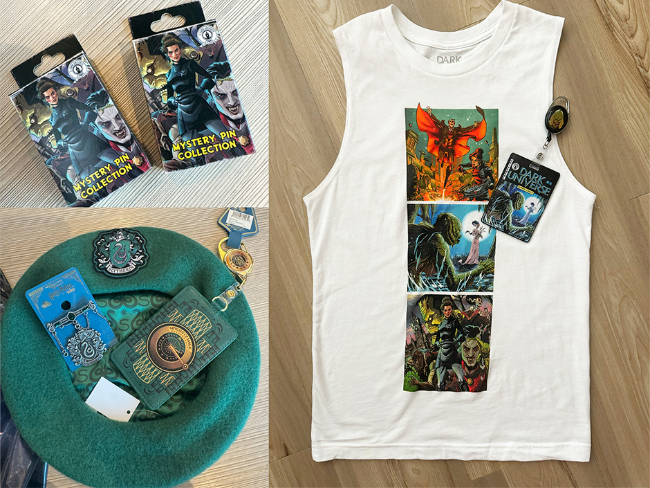 Dark Universe and Ministry of Magic merchandise