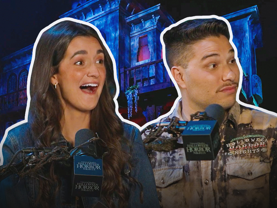 Cassie and Brian host the Halloween Horror Nights Roundtable podcast