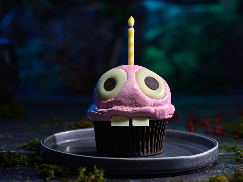 Mr. Cupcake available at Halloween Horror Nights