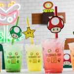 Four fizzes available at Power Up Cafe at Universal Studios Hollywood.