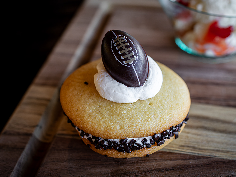 Football Whoopie Pie