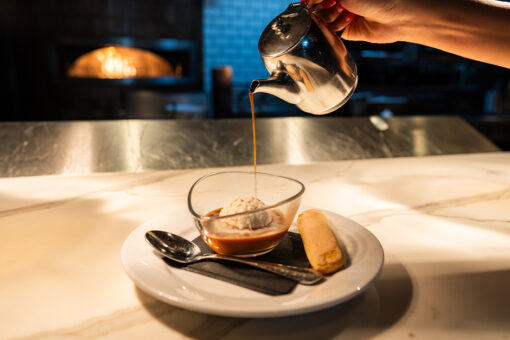Affogato at VIVO Italian Kitchen.