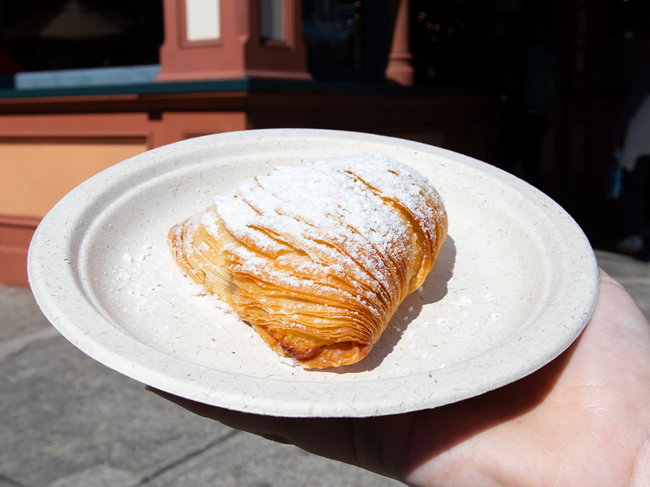 Sfogliatelle available from Universal Mardi Gras at Universal Studios Florida